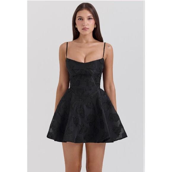 House of CB Black Serenita Mini Dress - Picture 9 of 14